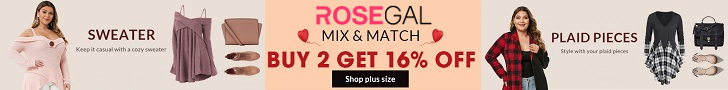 Compras online con los mejores precios ofrecidos en Rosegal.com