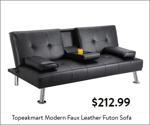 300美元以下的廉价真皮沙发