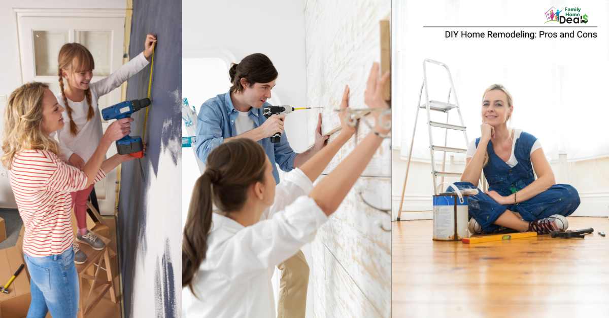 DIY Home Remodeling Pros and Cons