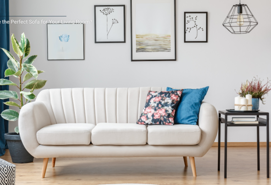 How to Choose the Perfect Sofa for Your Living Room