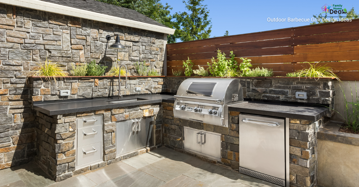 Outdoor Barbecue Grill Design Ideas