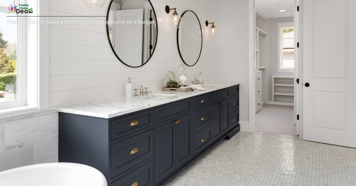 Practical Tips to Make a Bathroom Look Expensive on a Budget