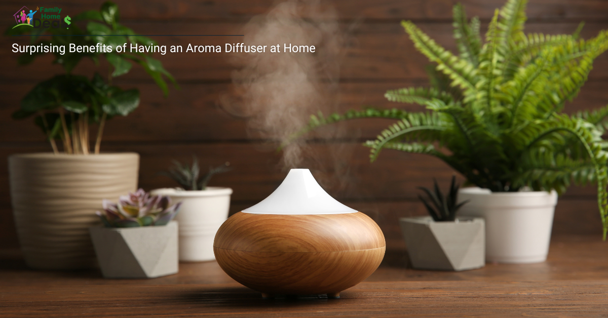 Surprising Benefits of Having an Aroma Diffuser at Home