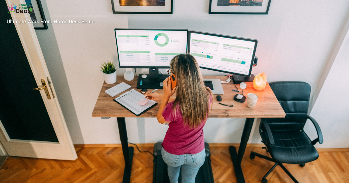 Ultimate Work From Home Desk Setup