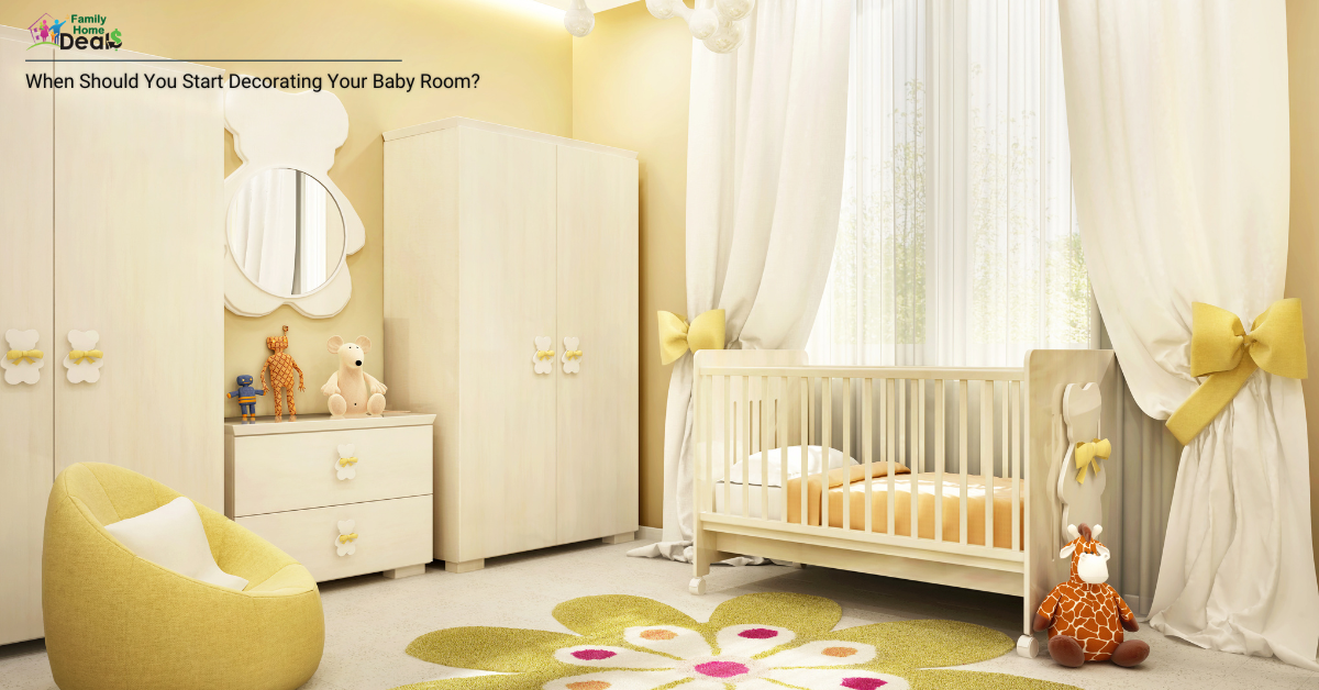 When Should You Start Decorating Your Baby Room