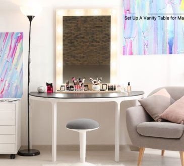 Set Up A Vanity Table for Makeup—6 Tips to do It Right