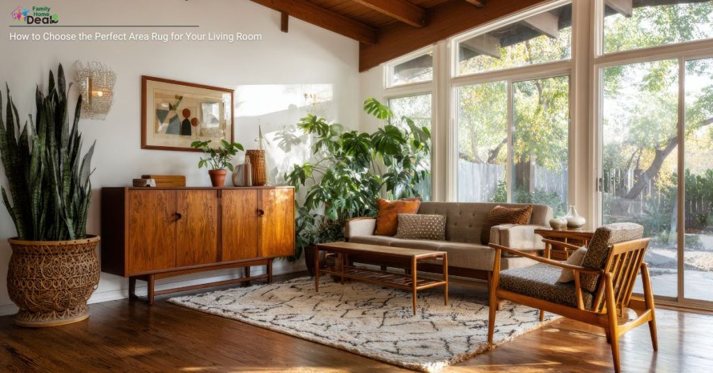 How to Choose the Perfect Area Rug for Your Living Room